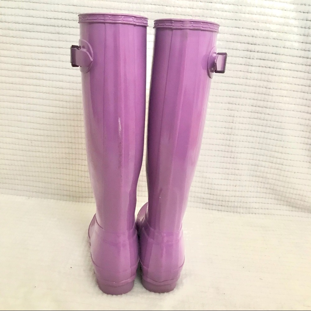HUNTER | Rainboots Women’s 5 Eu 36 Lavender Purple - Picture 6 of 9
